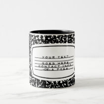 composition book mugs
