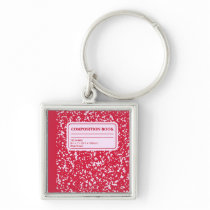 Composition Book/Student-Teacher Keychains