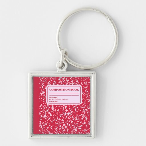 Composition Book/Student-Teacher Keychains