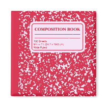 Composition Book/Student-Teacher Refrigerator Magnet