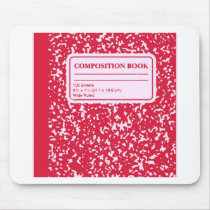 Composition Book/Student-Teacher Mouse Pads