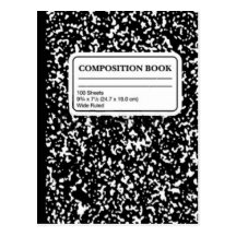 Composition Book/Student-Teacher Post Cards