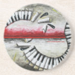 Composition Collision Drink Coaster