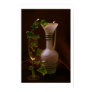 wine, vase, glass, grape, red, purple, tall,