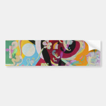 Composition IX Bumper Sticker