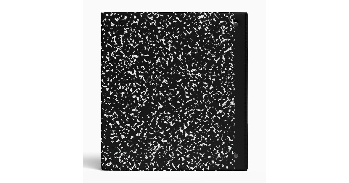 Composition Notebook Customizable 3 Ring Binder Zazzle