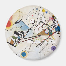 Composition VIII Fridge Magnets