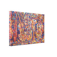 Composition with musical instruments Wrapped Canva wrappedcanvas