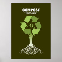 COMPOST- A RIND IS A TERRIBLE THING TO WASTE PRINT