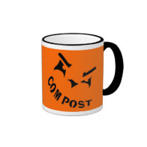 Compost Jack-o-Lantern Mug mugs
