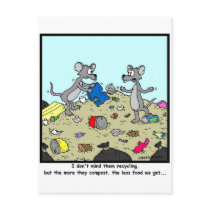 Composting is bad postcards by Hagen_Cartoons Composting is bad postcards