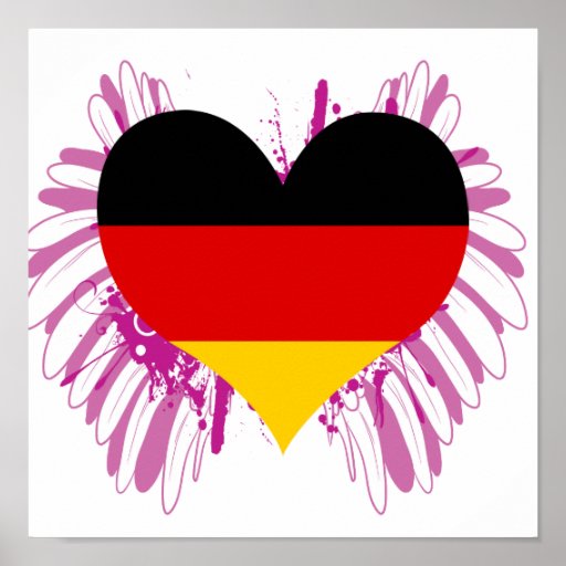 Compre la bandera de Alemania Poster