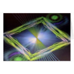 Computer Art Blank Card