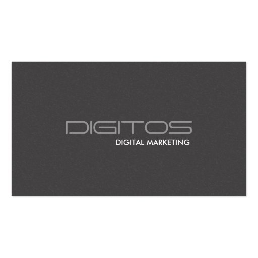 Computer - Business Cards (front side)