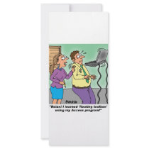 Computer Cartoon Gifts rack cards