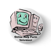 Computer-Cartoon, Online Help Form Volunteer buttons