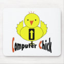 Computer Chick mousepads by fashionfiles Computer Chick mousepads
