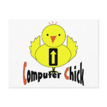 Computer Chick postcards