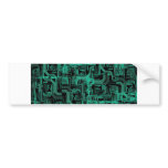 computer chip ecig skin/matrix bumper stickers