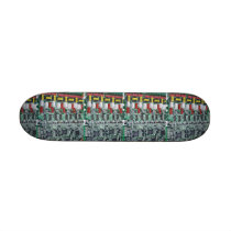Computer Chip Print Skateboard by Murphie82 Computer Chip Print Skateboard