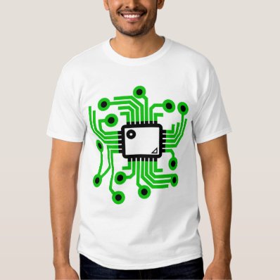 Computer Chip Tee Shirt