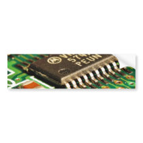 Computer Chips Circuits Boards bumper stickers