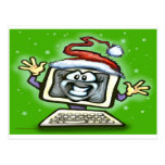 Computer Christmas Post Cards