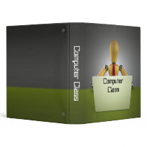Computer Class 1" binder
