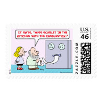 computer clue miss scarlett kitchen candlestick stamps