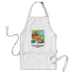 Computer Crime Cartoon Apron