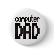 Computer Dad Button