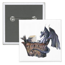 Computer Dragon Button