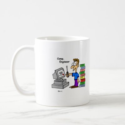 Computer Engineer on Computer Engineer Cartoon Coffee Mug From Zazzle Com