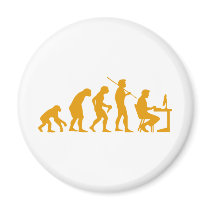 Computer Evolution Magnet