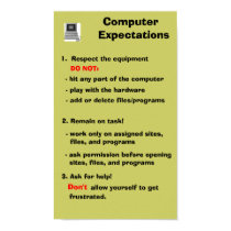 Computer Expectations posters