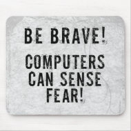 Computer Fear mousepad