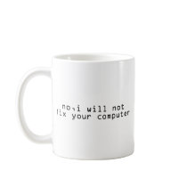 Computer Fixer Techie Geek mugs by BoogieMonst Computer Fixer Techie Geek mugs