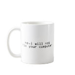 Computer Fixer Techie Geek Mugs