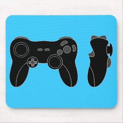 Computer Game on Computer Game Controller Mouse Mat From Zazzle Com