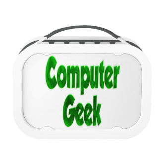 Computer Geek Green
