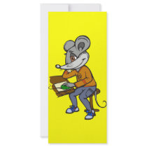 Computer Geek Mouse Customized Rack Card