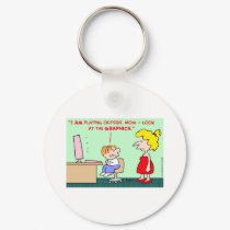 computer graphics play outside keychains