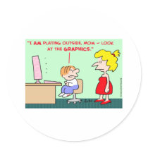 computer graphics play outside stickers by rexfmay computer graphics play outside stickers