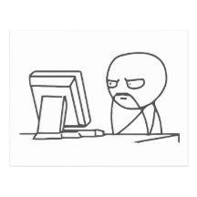 Computer Guy Meme‏ - Postcard