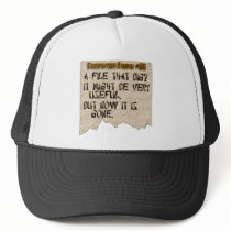 Computer Haiku #86 Hat