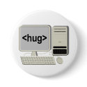Computer Hug Button