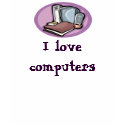 computer, I love computers t-shirts