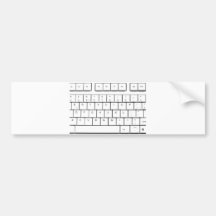 computer keyboard bumper stickers