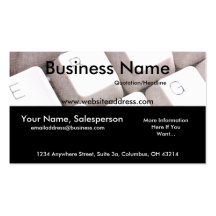 Computer Keyboard Design 1 Business Card