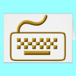 Computer Keyboard cards